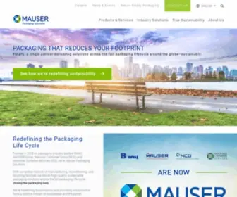 Mausergroup.com(Mauser Packaging Solutions) Screenshot