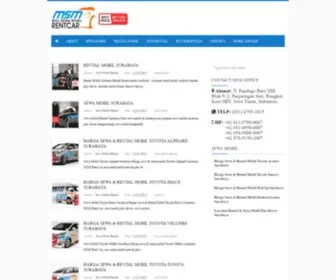 Mausewamobil.com(Sewa Mobil Rental Plus Driver Surabaya) Screenshot