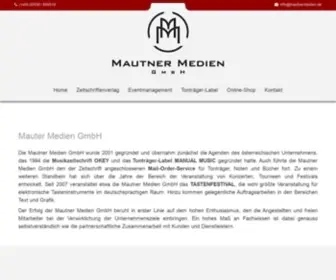 Mautnermedien.de(Mautner Medien GmbH) Screenshot