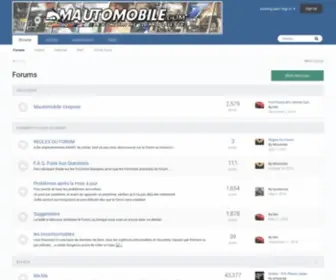 Mautomobile.com(Le Forum de maquette auto et moto) Screenshot