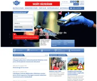 Mav-Start.hu(MÁV) Screenshot