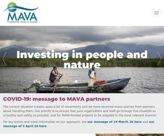 Mava-Foundation.org(MAVA Foundation) Screenshot