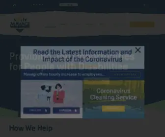 Mavagi.org(Providing Job Opportunities for People with Disabilities) Screenshot