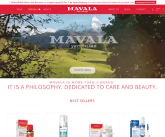 Mavala.co.za(Nail and skincare) Screenshot