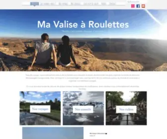 Mavalisearoulettes.com(Ma Valise à Roulettes) Screenshot