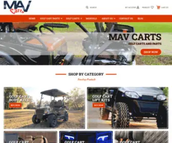 MavCarts.com(MAV Carts) Screenshot