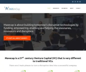 Mavecap.com(MAVeCap Home) Screenshot