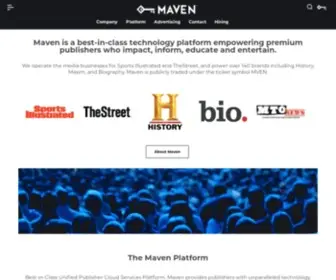 Maven.io(Coalition of Mavens) Screenshot