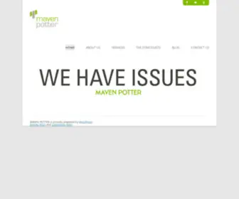 Mavenpotter.com(Integrated Communications Practice) Screenshot