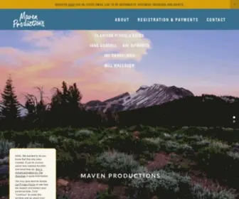 Mavenproductions.com(Maven Productions) Screenshot