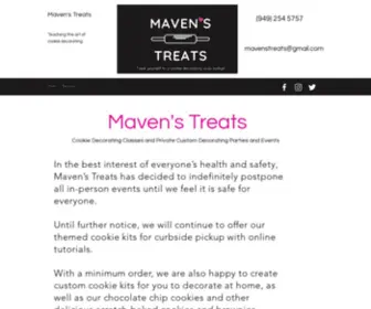 Mavenstreats.com(Maven's Treats) Screenshot