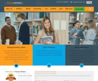 Mavenwriters.com(MAVEN WRITERS) Screenshot