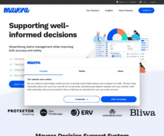 Mavera.com(Mavera, a Verisk business) Screenshot