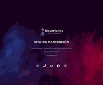 Maverianos.cl(¡Que) Screenshot