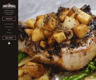 Maverick-Steakhouse.com(Maverick’s Steakhouse) Screenshot