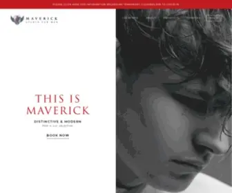 Maverickbarbers.com(Maverick Studio) Screenshot