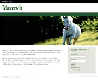 Maverickcap.com(Maverick Capital) Screenshot