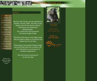 Maverickdogtraining.com(Maverick Dog Training) Screenshot