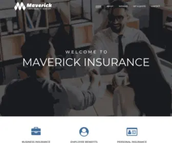 Maverickinsures.com(Unique Solutions for Various Businesses) Screenshot