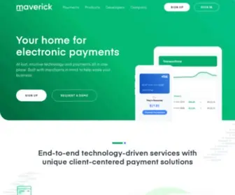 Maverickpayments.com(Maverick Payments) Screenshot