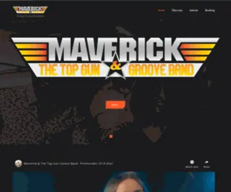 Mavericks-Top-Guns.de(Maverick & the Top Gun Groove Band) Screenshot