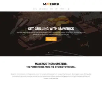 Maverickthermometers.com(Maverick Thermometers) Screenshot