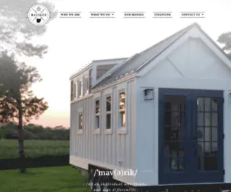 Mavericktinyhomes.com(Tiny House Builds & Custom Tiny Homes) Screenshot