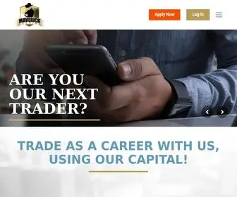 Mavericktrading.com(Maverick Trading) Screenshot