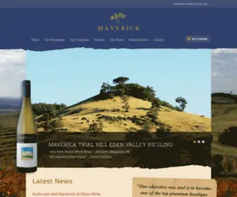 Maverickwines.com.au(Maverick Wines) Screenshot