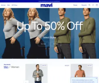 Mavi.com(Mavi Online Alışveriş) Screenshot