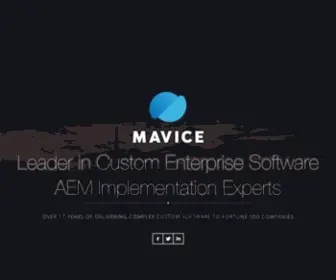 Mavice.com(Mavice LLC) Screenshot