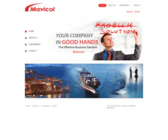 Mavicol.com(Mavicol The Effective Business Solution) Screenshot