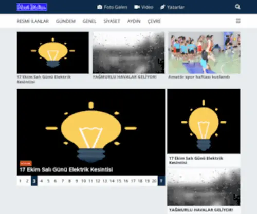 Mavididim.com.tr(Mavi Didim Gazetesi) Screenshot
