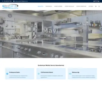 Maviendustriyelservis.com(Mavi Endustriyel Servis) Screenshot