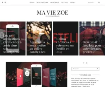 Maviezoe.com(Beauté) Screenshot