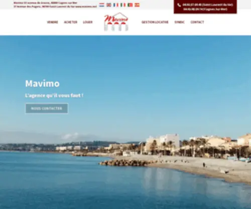 Mavimo.net(Accueil) Screenshot