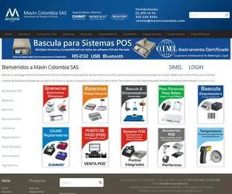 Mavincolombia.com(Mavin Colombia SAS) Screenshot