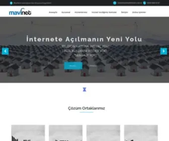 Mavinetbilisim.com.tr(Mavi Net) Screenshot