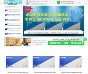 Mavinitrileldiven.com(Mavi Nitril Ediven @) Screenshot