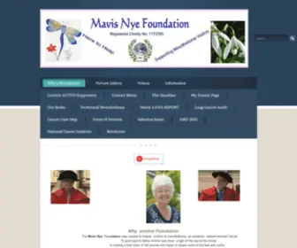 Mavisnyefoundation.com(Mavis Nye Foundation) Screenshot