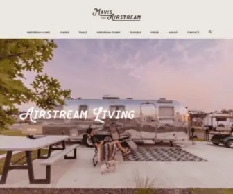 Mavistheairstream.com(Airstream Life and Travels with Sheena & Jason) Screenshot