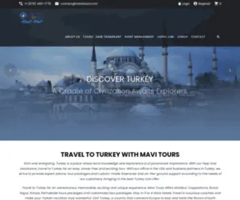 Mavitours.com(Travel to Turkey for Vacation) Screenshot