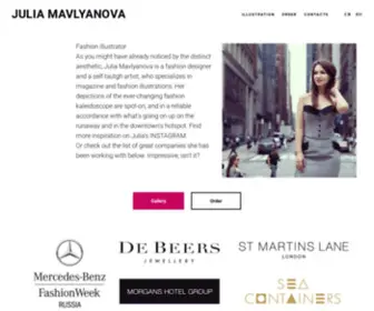 Mavlyanova.com(ENG) Screenshot