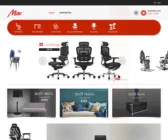 MavMuebles.com(MAV Muebles de Acero Viteri) Screenshot