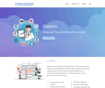 Mavorion.com(Technology for Businesses) Screenshot