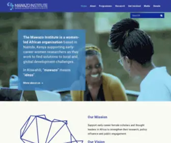 Mawazoinstitute.org(The Mawazo Institute) Screenshot