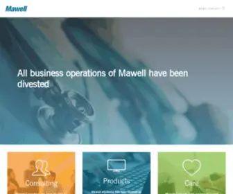 Mawell.com(More time to care) Screenshot