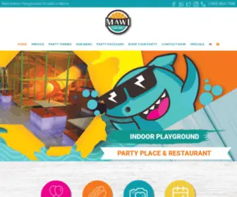 Mawiplaycafe.com(Indoor Playground and Kids Birthday Parties in Doral) Screenshot