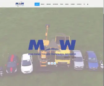 Mawnepal.com(Official Website for Morang Auto Works (MAW)) Screenshot