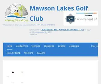 Mawsonlakesgolfclub.com.au(Mawson Lakes Golf Club) Screenshot